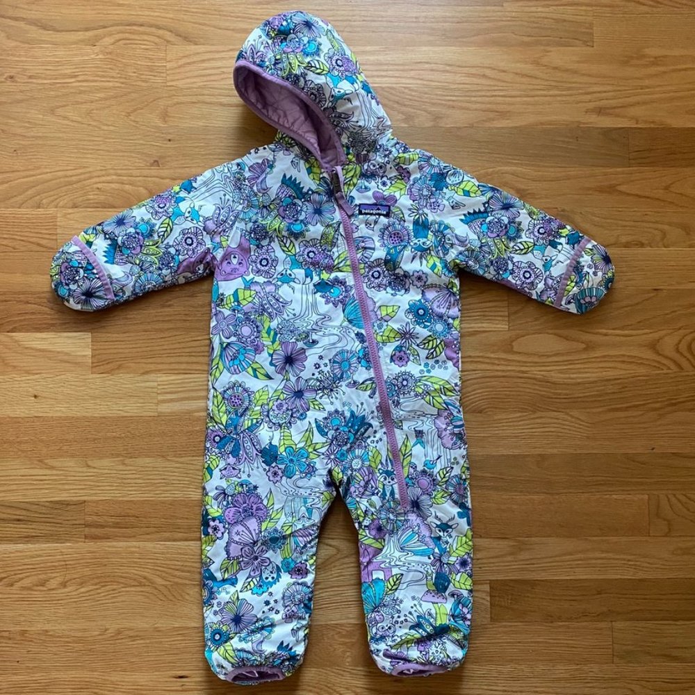 Patagonia Baby Reverse Puff Ball Bunting